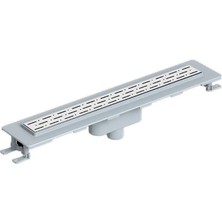 MaxiFlow Duş Kanalı Std Line Alçak Pas.ız Ø50 60CM Alt