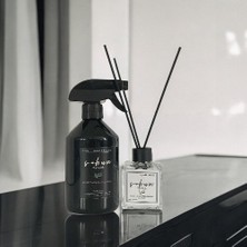 S-Bun Ayvalık Fragrances Cosmetics Ayvalık Sabunu Çubuklu Oda KOKUSU+500 ml Oda ve Çamaşır Spreyi Ikili Set