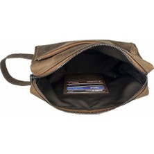 Çanta Yurdu  Deri CA250 Dopp Kit El Çantası Siyah