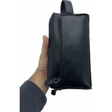 Çanta Yurdu  Deri CA250 Dopp Kit El Çantası Siyah