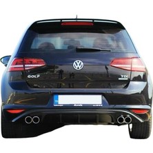 Paşa Tuning Volkswagen Golf 7 7,5 (2012 - 2020) Sportline Style Spoiler (Plastik)