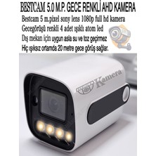 Bestcam 20 Kameralı Set 5 Mega Piksel Sony Lensli Full Hd Gece Görüşü Renkli Güvenlik Kamera Seti 500 Gb Hdd