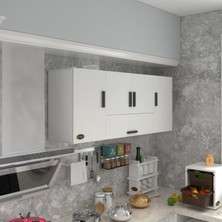 Kenzlife  Hazır Mutfak ACUS22 Byz 060*150*22 Mutfak Banyo Dolabı Kapaklı Raflı