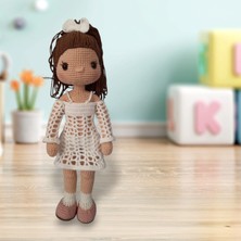 Hobby City Amigurumi Kız Bebek, Ece Bebek Yedek Elbiseli