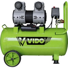 Vido WD060215020 50 Lt Yağsız ve Sessiz Kompresör