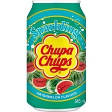 Chupa Chups Sparkling Watermelon Flavour Karpuz Aromalı Gazlı İçecek 345 ml