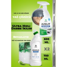 Grass Ultra Anında Efekt 2'li Set Azelit Yağ Çözücü 600 ml & Bimold Beyazlatır 750 ml