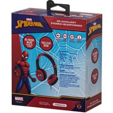 Volkano Marvel Spıderman  Kablolu Kulaklık Çocuk Kulaklığı Lisanslı Hediye Stıckerlı MV-3053-SM