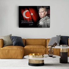 Ada 45 Dizayn Mustafa Kemal Atatürk Pleksi Cam Tablo