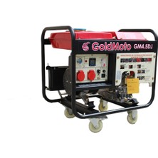 Goldmoto Gm 4.5 dj - Dizel Jeneratör - 4.5 Kva Monofaze Marşlı