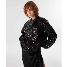 Twist Payetli Bomber Ceket TW6240005124001