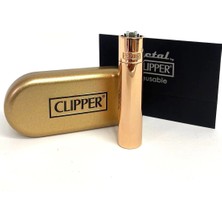 Clipper Çakmak Rose Renk (Özel Isim Yazdırılır)