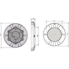 Gemaş Ecoslim 72 Led Li 24 W Beyaz Havuz Sualtı Aydınlatma Lambası