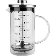 Ttt 600 ml Cam French Press Kahve Demleme Makinesi