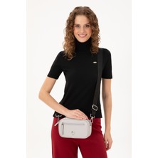 U.S. Polo Assn. Kadın Gri Çapraz Çanta 50303432-VR080