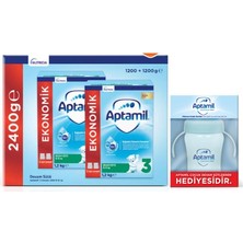 Aptamil 3 1200 Gr Mega Size İkili Paket Devam Sütü 9-12 Ay