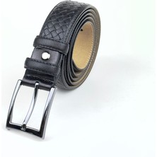 RSE Leather Goods Rse Leather Goods Deri Erkek Kemer - Desenli - 3,5 cm