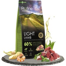 Profine 3kg Gluten Free Adult Lamb Light Glutensiz Diyet Kuzu Etli Yetişkin Köpek Maması