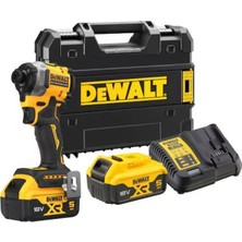 Dewalt DCF850P2T 18V 5.0AH Li-Ion Kömürsüz Çift Akülü Darbeli Tornavida