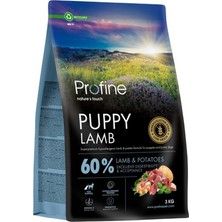 Profine 3 kg Gluten Free Puppy Lamb Glutensiz Kuzu Etli Yavru Köpek Maması