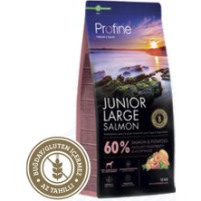 Profine 12 kg Gluten Free Junior Large Salmon Glutensiz Iri Irk Somon Etli Yavru Köpek Maması