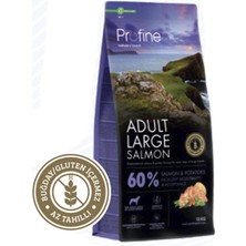 Profine 12 kg Gluten Free Adult Large Salmon Glutensiz Iri Irk Somon Etli Yetişkin Köpek Maması