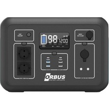 Orbus 1200W(1132WH) Power Station Taşınabilir Güç Kaynağı