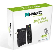 Magbox Natural Plus Full Hd USB Mini Uydu Alıcısı Tkgsli + Youtube