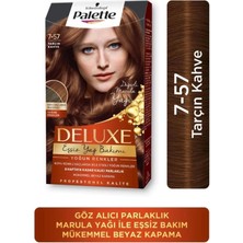 Palette Schwarzkopf Deluxe Yoğun Renkler 7-57 Tarçin Kahve Saç Boyası