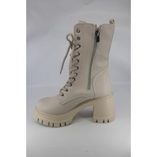 Trender  Bej Kadın Bot & Bootie BT905