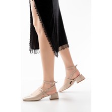 ST-003 Ten Rugan Günlük 4 cm Topuklu Bayan Ayakkabı