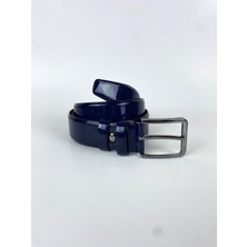 RSE Leather Goods Erkek Rugan Kemer - Vegan Deri - 3,5 cm Desenli