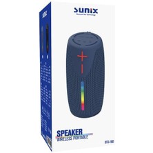 Sunix 8W 2000 Mah Taşınabilir Bluetooth Hoparlör Siyah BTS-180