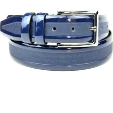 RSE Leather Goods Erkek Rugan Kemer - Vegan Deri - 3,5 cm Desenli