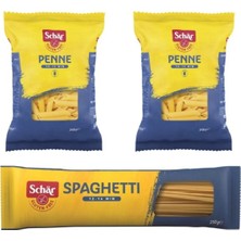 Schar Penne Makarna 2 Adet - Schar Spagetti 1 Adet