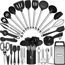 Valletta  Marbella 35 Parça Silikon Uçlu Spatula Mutfak