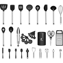 Valletta  Marbella 35 Parça Silikon Uçlu Spatula Mutfak