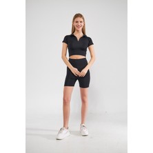 Camenta Yüksek Belli Kadın Spor Tayt