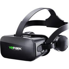 Vrpark J20 3.5mm Kulaklıklı 3D Sanal Gerçeklik GÖZLÜĞÜ-AL4744