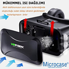 Vrpark J30 3.5mm Kulaklıklı 3D Sanal Gerçeklik GÖZLÜĞÜ-AL4745