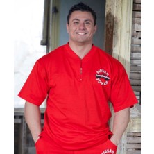 Büyük Beden Pamuklu Tişört Big Sam 3118