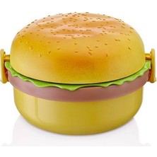 5DM Hamburger Görünümlü Beslenme ve Saklama Kabı