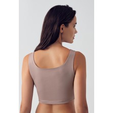 Artış Collection  Spor Kalın Askılı Crop Top Büstiyer C01