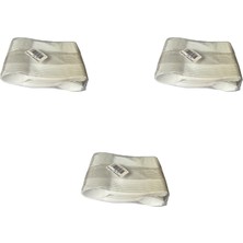 Omeyva Plastik Şeffaf Beyaz Sup Kaşık - Tatlı Dondurma Kaşığı - 12.5  cm . - 50 Adetlik 3 Paket