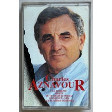 Charles Aznavour Kaset (Orjnal Dönem Baskı Kaset)