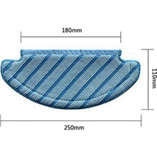 Qcuiil Ecovacs Deebot Ozmo T8/T8AIVI/PASPAS Bezi Plaka Tutucu Braketi Yedek Elektrikli Süpürge Aksesuarları (Yurt Dışından)