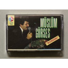 Müslüm Gürses Konseri Kaset (Orjnal Dönem Baskı Kaset)