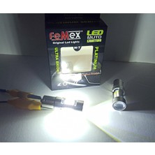 Femex Platinum P21W 1157 Çift Duy LED Ampul Beyaz Mercekli 6000K