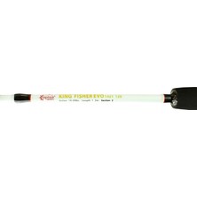 Captain 1421 King Fisher Evo 2 Parça Dolgu Tekne Kamışı 15-25LBS Atar 135 cm