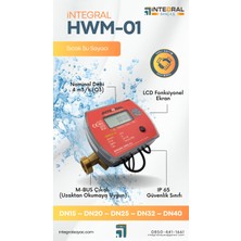 İntegral Hwm 01 Sıcak Su Sayacı